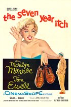 Poster- The seven year itch, Marilyn Monroe, Filmposter, Vintage, Premium Print