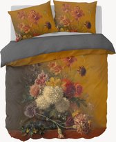 Y-NOT - met slopen - Stil Leven Bloemen - Dekbedovertrek - Katoensatijn - Tweepersoons - 200x200/220 cm - Multi