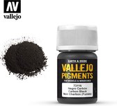 Carbon Black Pigment - 35ml - Vallejo - VAL-73116