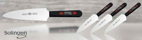 Eikaso Solingen Flexibele Taartschep met Golf – Lemmet 16 cm – Roestvrij Staal