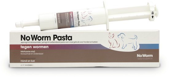 Exil No Worm Pasta - Hond en Kat - Ontworming - 25 ml