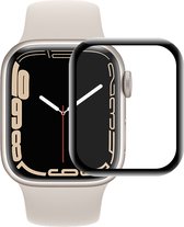 Strap-it Geschikt voor Apple Watch 7 screen protector full cover - 45mm