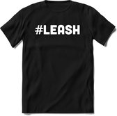 Leash Shiba inu T-Shirt | Crypto ethereum kleding Kado Heren / Dames | Perfect cryptocurrency munt Cadeau shirt Maat XXL