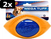 2x NERF TPR/FOAM MEGATON FOOTBALL 18CM