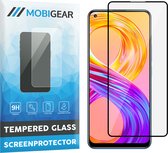 Mobigear Gehard Glas Ultra-Clear Screenprotector voor Realme 8 - Zwart