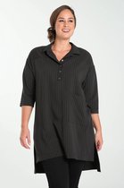 Promiss Dames Tuniek met lijntjesmotief - Tuniek - Maat 44