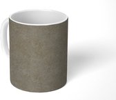 Mok - Muur - Beton print - Patronen - Grijs - Mokken - 350 ML - Beker - Uitdeelcadeautjes