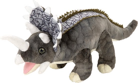 Triceratops Pluche | Vriendelijke dinosaurus