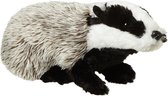 Pluche Das knuffel van 32 cm - Dieren speelgoed knuffels cadeau - Dassen Knuffeldieren/beesten