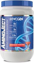 Evogen Nutrition - AminoJect Strawberry Margarita 30 porties - Spieropbouw - Sportsupplement