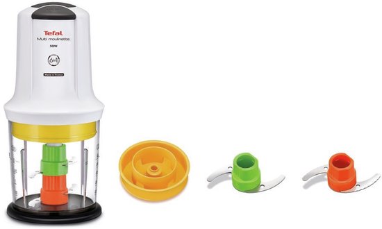 Tefal Multi Moulinette MQ7231 - Hakmolen - 500 ml - 4 Mesjes - Geschikt voor Groenten, Noten en Vlees van Tefal — afbeelding 4