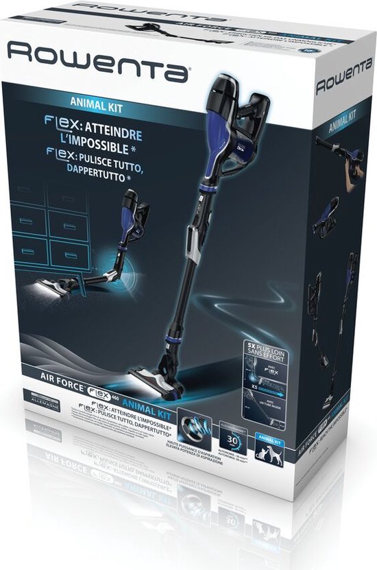 Rowenta Rh9291wo Aspirateur Balai Air Force Flex 460 Rowenta