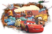 3D Auto Muurstickers - Decoratie van kinderkamers - Woondecoratie accessoires - 50*70 cm