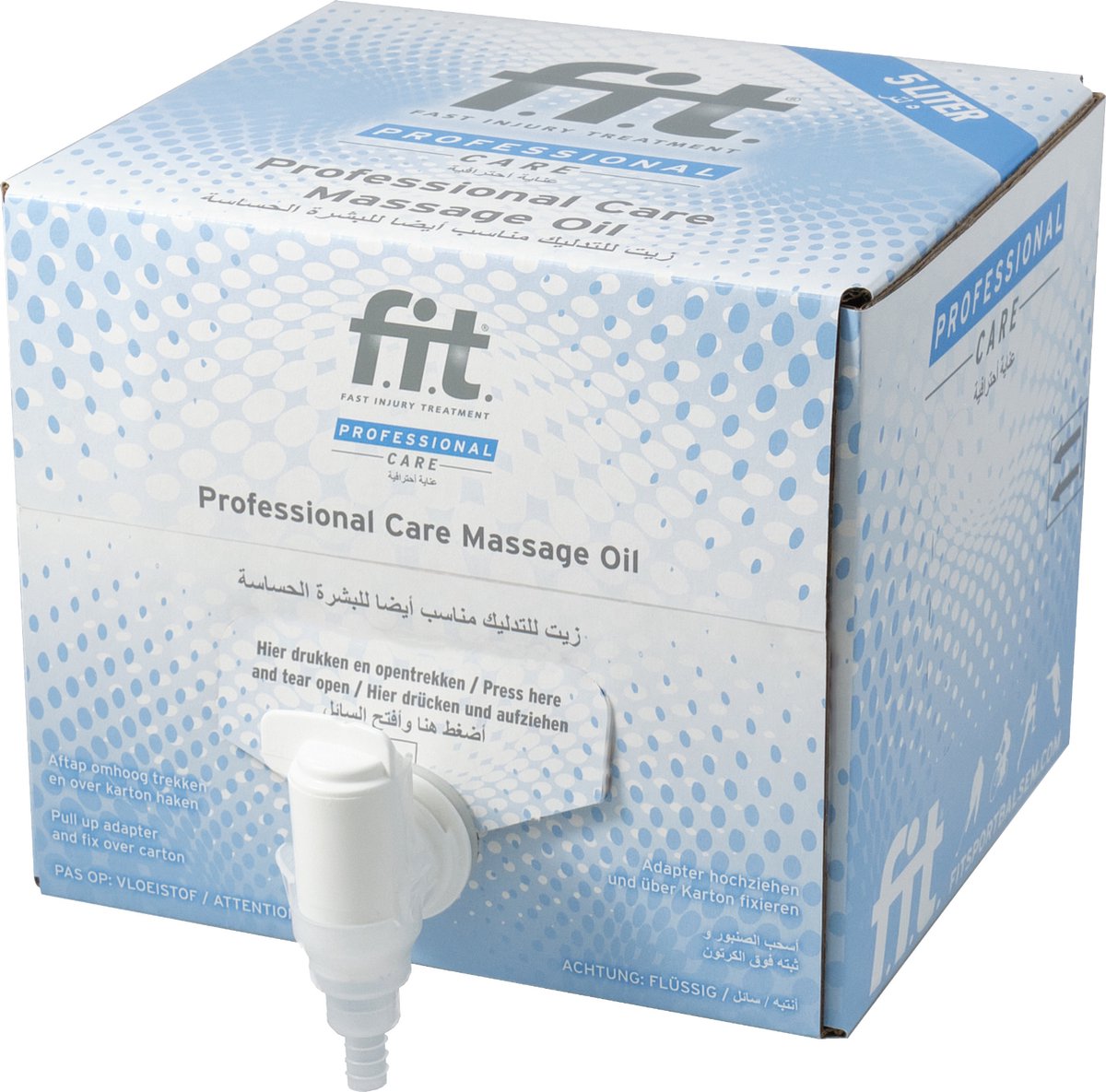 Goedkoopste F.I.T. - Massageolie - 5 liter - inclusief pomp