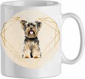 Mok Yorkshire Terrier 2.1| Hond| Hondenliefhebber | Cadeau| Cadeau voor hem| cadeau voor haar | Beker 31 CL