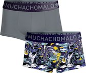 Muchachomalo-2-pack onderbroeken voor mannen-Elastisch Katoen-Boxershorts - Maat XXXL