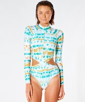 Rip Curl - UV-zwempak voor dames - Summer Breeze - Lange mouw - Light Aqua - maat M
