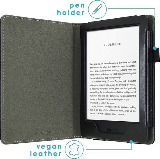 Amazon Kindle 10 hoes Amazon Kindle 10 sleepcover iMoshion Vegan