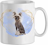 Mok chinese crested 7.2| Hond| Hondenliefhebber | Cadeau| Cadeau voor hem| cadeau voor haar | Beker 31 CL