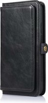 Hoesje geschikt voor iPhone 12 Pro Max - Bookcase - Afneembaar 2 in 1 - Backcover - Pasjeshouder - Portemonnee - Kunstleer - Zwart