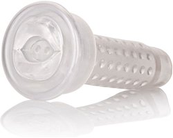 CalExotics - Stroker Pump Sleeve Mouth - Sleeves Transparant