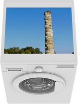 Wasmachine beschermer mat - Close-up pilaar - Breedte 55 cm x hoogte 45 cm