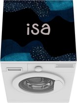 Wasmachine beschermer mat - Isa - Pastel - Meisje - Breedte 60 cm x hoogte 60 cm