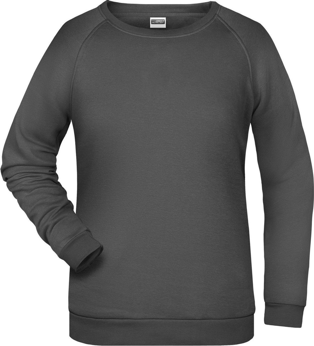 James And Nicholson Dames/dames Basic Sweatshirt (Grafiet)
