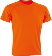 Spiro Volwassenen Unisex Impact Aircool Tee (Fluoriserend Oranje) XL