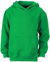 James and Nicholson Kinderen/Kinderkapjes Sweatshirt (Fern Green)
