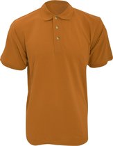 Kustom Kit Werkkleding Heren Poloshirt met korte mouwen (Oranje)
