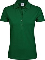 Tee Jays Polo à manches courtes extensible de Luxe pour femmes/femmes (Vert forêt)