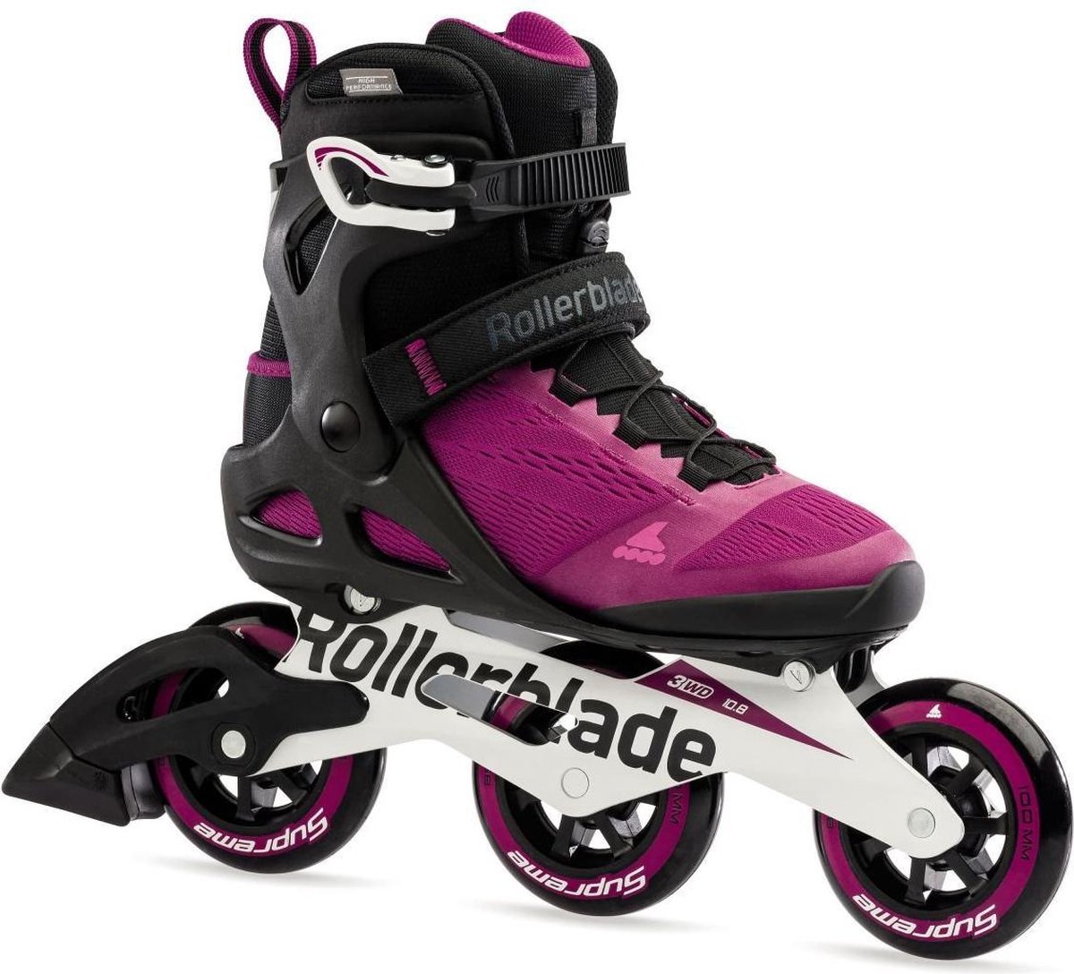 Rollerblade Macroblade 3WD dames inline skates 100 mm violet