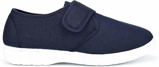 Scimitar Heren Touch Fastening Casual Textile Schoenen (Marineblauwe denim)  | bol.com