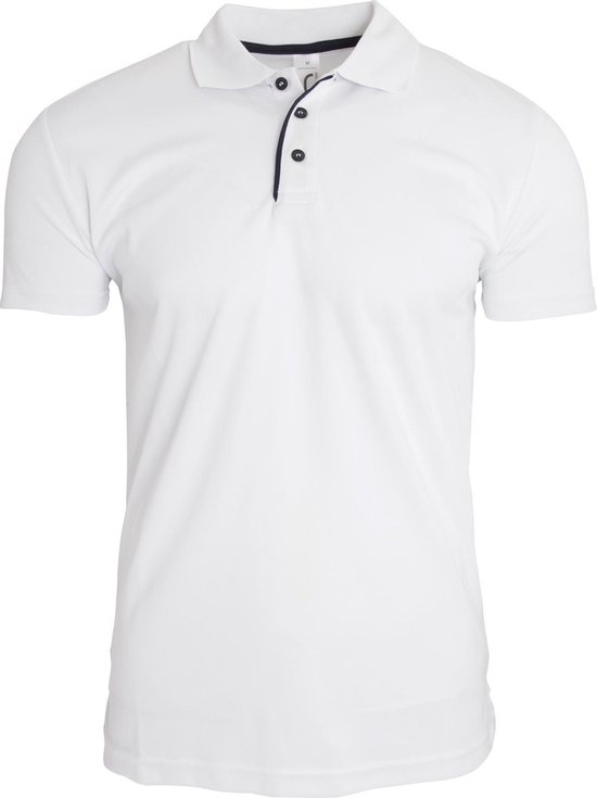 Polo piqué à manches courtes pour hommes SOLS Performer (Wit)