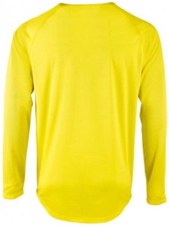 SOLS Heren Sportief T-Shirt met lange mouwen (Neon geel) bol