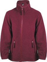 SOLS Kinderen/Kinderen North Zip-Up Fleece Jacket (Bourgondië)
