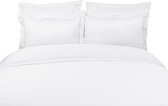 Fissaggio | Dekbedovertrekset White Hemstitch - 260x220/240 cm - Wit - Slopen 60x70cm