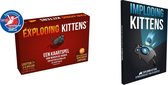 Spellenbundel - Kaartspel - 2 stuks - Exploding Kittens NL & Imploding Kittens NL