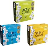 Spellenbundel - Dobbelspel - 3 Stuks - Rory's Story Cubes Actions, Voyages & Emergency