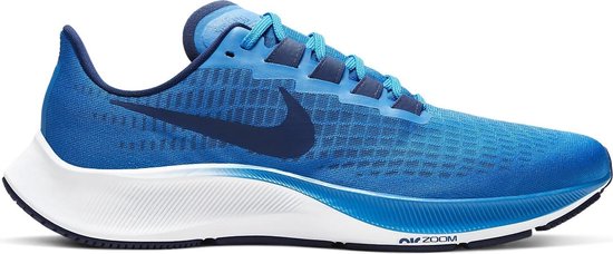 Nike - Air Zoom Pegasus 37 - Hardloopschoenen Heren - 45 - Blauw | bol.com