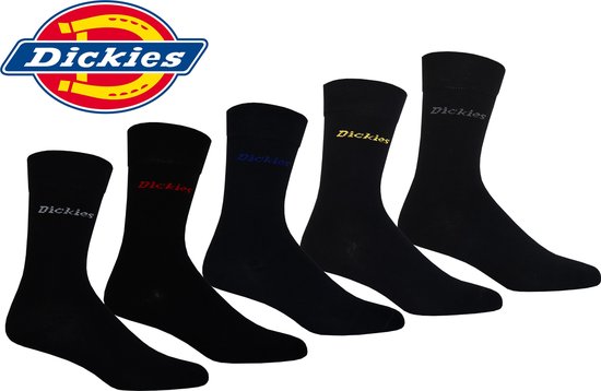 maak je geïrriteerd Bliksem Woedend DICKIES SOKKEN - DICKIES Classical sokken - 39/42 - zwart - 5 paar | bol.com