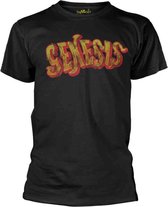 Genesis Heren Tshirt -XXL- Foxtrot Graf Zwart