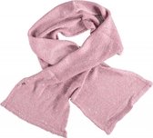 Amelie & amelie roze knit sjaal met glimmende pailletten - Maat one size