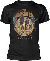 The Answer Heren Tshirt -L- Solas Zwart