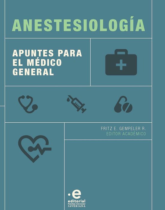 Anestesiología - cover
