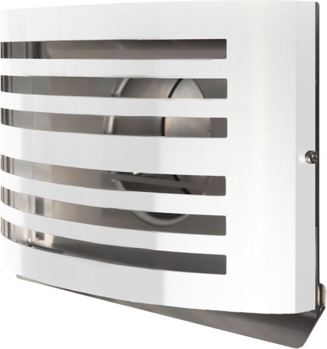 Overdruk Ventilatierooster Alfa 15 cm Mat Wit