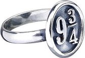 Harry Potter: Sterling Silver Platform 9 3-4 Ring - Small