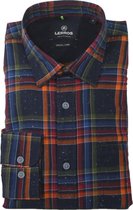 Lerros Lange mouw Overhemd - 2091077 489 DARKBLUE (Maat: XL)