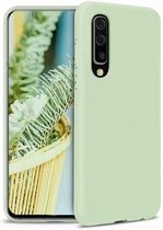 Siliconen telefoonhoesje geschikt voor Samsung Galaxy A50 Hoesje Groen